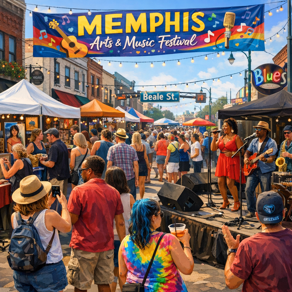 Memphis’ Vibrant Arts and Music Festivals: A Year-Round Celebration