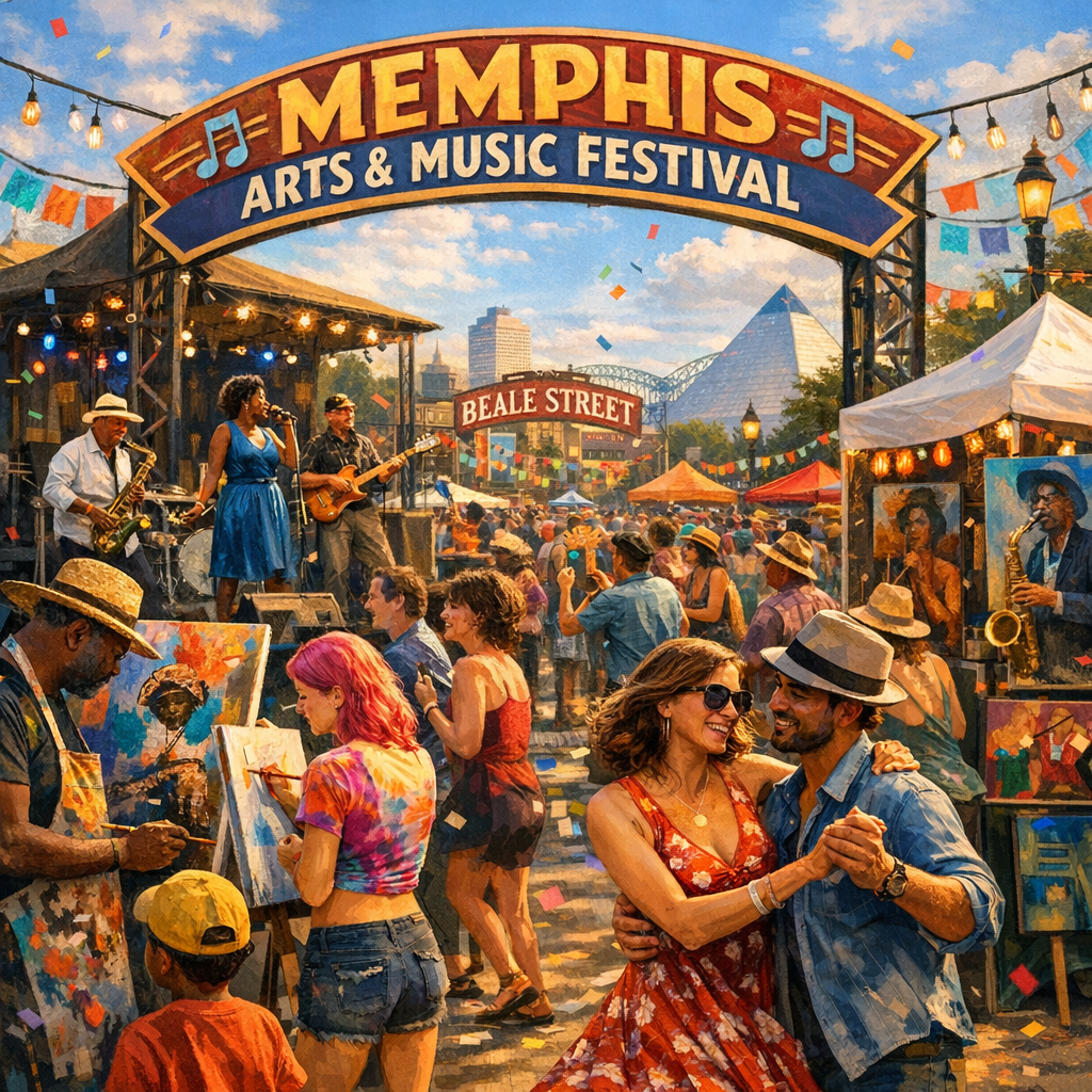 Memphis’ Vibrant Arts and Music Festivals: A Year-Round Celebration