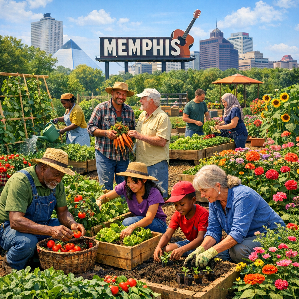 Memphis Community Gardens: Cultivating Connections and Nourishing Neighborhoods